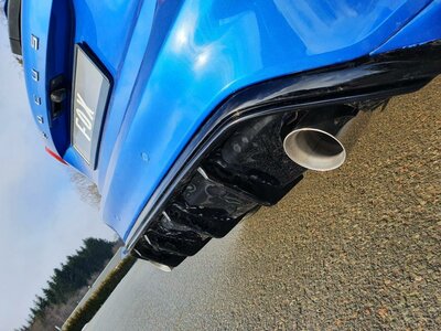 Fox Sportuitlaat Ford Focus MK4 ST-Line - starre achteras, uitlaatdemper achter, uitlaat links/rechts - 1x100 type 25 links/rechts