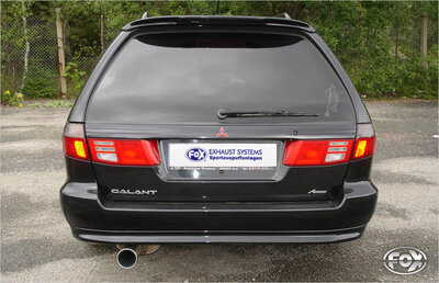 Fox Sportuitlaat Mitsubishi Galant Estate Type EA Achterdemper - 1x100 Type 13