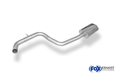 Fox Sportuitlaat Ford Galaxy 2 - WA6 voordemper