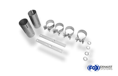 Fox Sportuitlaat Mercedes GL-Klasse X164 achterdemper rechts/links - 2x76 type 13 rechts/links