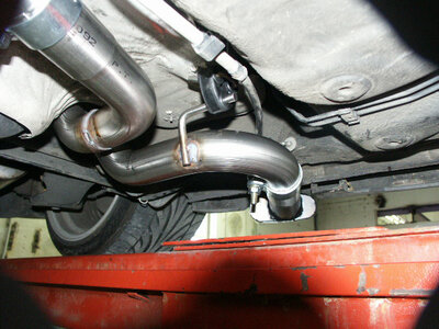 Fox Sportuitlaat VW Golf MK4 3-deurs uitlaatdemper zijpijp - 135x80 type 50 uitlaat aan de bestuurderszijde