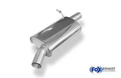 Fox Sportuitlaat VW Golf MK5 R32 voordemper