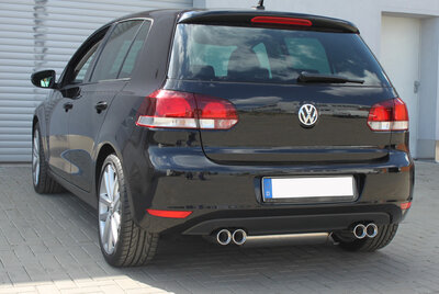 Fox Sportuitlaat VW Golf MK6 achterdemper rechts/links - 2x80 type 13 rechts/links