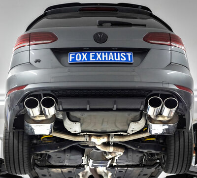 Fox Sportuitlaat VW Golf MK7 Variant R - 4-Motion Achter- en Voordemper - 2x115x85 Type 32 rechts/links