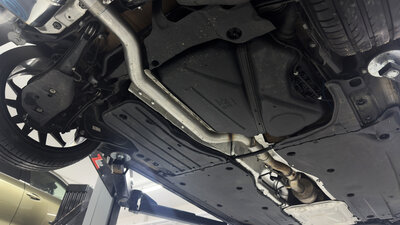 Fox Sportuitlaat VW Golf MK8 GTD verbindingspijp 70 mm