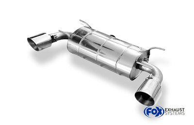 Fox Sportuitlaat Toyota GR86 achterdemper - 1x114 type 25 rechts/links
