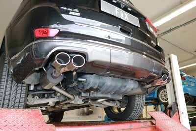 Fox Sportuitlaat Achterdemper rechts/links voor Jeep Grand Cherokee WKII vanaf 2014 - 2x106x71 Type 32 rechts/links