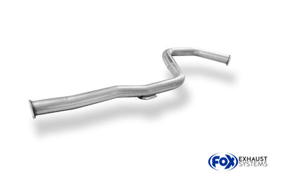 Fox Sportuitlaat Hyundai i30N + Fastback verbindingspijp 76 mm uitlaatdemper met OPF