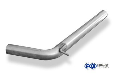 Fox Sportuitlaat Vervangingspijp voor de voordemper van de Seat Ibiza Cupra R Type 6L, diameter 63,5 mm