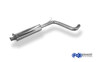 Fox Sportuitlaat Seat Ibiza KJ voordemper 70 mm