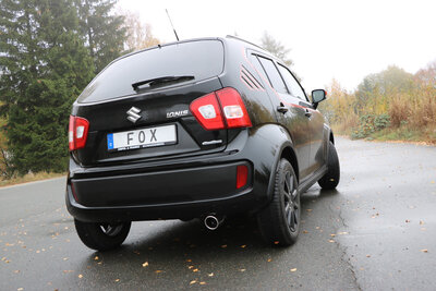 Fox Sportuitlaat Suzuki Ignis III - 4x4 Achterdemper - 1x90 Type 16