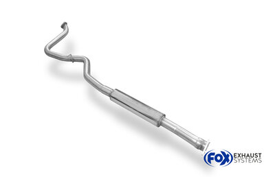 Fox Sportuitlaat Subaru Impreza GHD Hatchback zonder geluiddemper