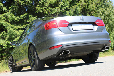 Fox Sportuitlaat VW Jetta 6 achterdemper rechts/links - 145x65 Type 59 rechts/links