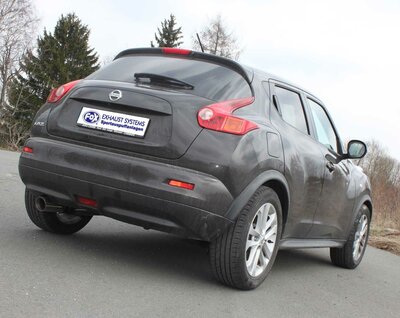Fox Sportuitlaat Nissan Juke - F15 (voorwielaandrijving) achterdemper - 1x90 type 25