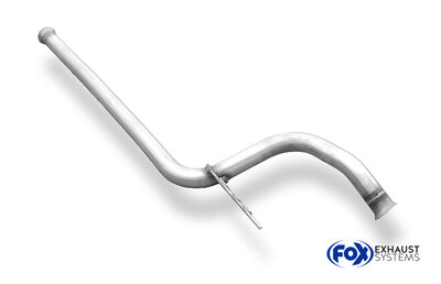 Fox Sportuitlaat Vervangingspijp voor de voordemper van de Renault Laguna I B56/K56