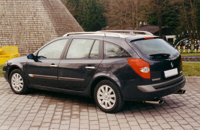 Fox Sportuitlaat Renault Laguna II K74 - Grandtour achterdemper rechts/links - 160x80 Type 53 rechts/links
