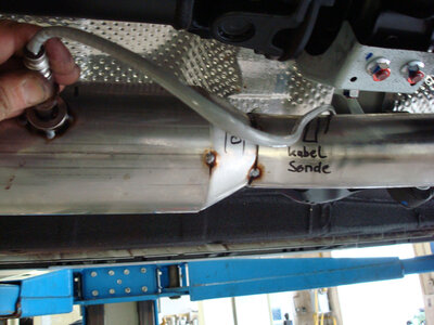 Fox Sportuitlaat Mitsubishi Lancer Evolution X katalysatorbuis inclusief 2 katalysatoren, 200 cellen