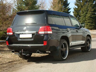 Fox Sportuitlaat Toyota Landcruiser J20 - Diesel Achterdemper rechts/links - 140x90 Type 44 rechts/links