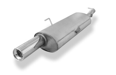 Fox Sportuitlaat Saab 9-3 - YS3 Achterdemper - 1x90 Type 13