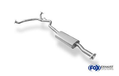 Fox Sportuitlaat Subaru Outback/ Legacy 3.0L - BL/ BP Voordemper