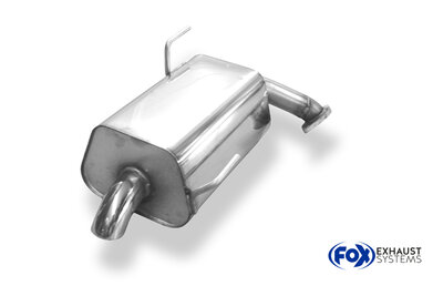 Fox Sportuitlaat Subaru Legacy V Stationwagon - BR Achterdemper - 1x63 Type 26