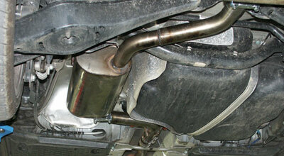 Fox Sportuitlaat Seat Leon 1P middendemper