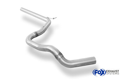 Fox Sportuitlaat Seat Leon 5F - Vervangingspijp voor de stijve achteras voor de geluiddemper