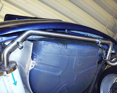 Fox Sportuitlaat Renault Megane I - Type BA/ EA/ JA Achterdemper, rechter/linker uitlaat - 115x85 Type 32 rechts/links