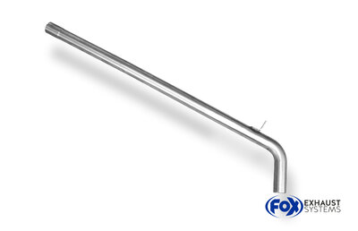 Fox Sportuitlaat Vervangingspijp voor de voordemper van de Renault Megane III Hatchback