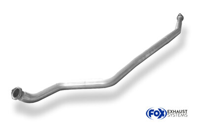 Fox Sportuitlaat Nissan Micra K12 - U2 Vervangingspijp voor de voordemper voor modellen met chassisnummer U2