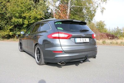 Fox Sportuitlaat Mondeo 5 Hatchback/Stationwagen/Sedan Achterdemper dwarsuitgang rechts/links - 115x85 Type 38 rechts/links