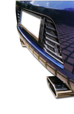 Fox Sportuitlaat Toyota MR2 Type W3 achterdemper, dwarsuitlaat rechts/links - 135x80 Type 53 rechts/links