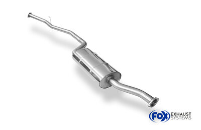 Fox Sportuitlaat Nissan Murano Z50 voordemper