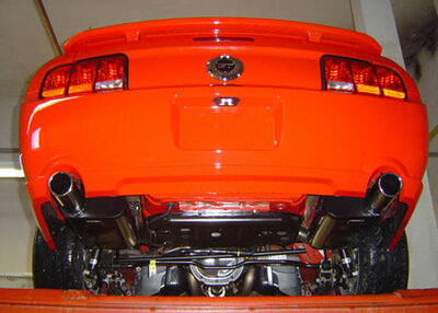 Fox Sportuitlaat Ford Mustang GT Coup&eacute; achterdemper rechts/links - 1x90 type 17 rechts/links