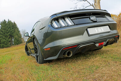 Fox Sportuitlaat Ford Mustang Coup&eacute; &amp; Cabriolet - Achterdemper 4-cilinder rechts/links - 1x100 type 25 rechts/links