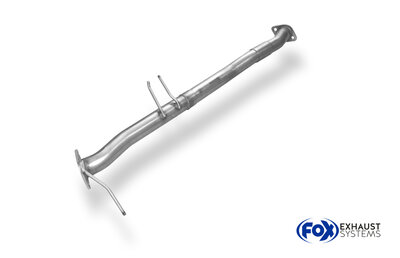 Fox Sportuitlaat Vervangingspijp voor de voordemper van een Mazda MX5 Type NA