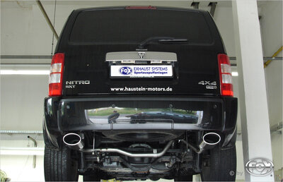 Fox Sportuitlaat Dodge Nitro uitlaatsysteem rechts/links - 140x90 type 32 rechts/links
