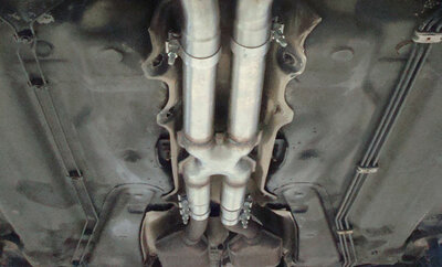 Fox Sportuitlaat VW Passat 3B/3BG 4-Motion verbindingspijp voor modellen met katalysator (dubbel)