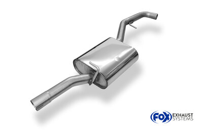 Fox Sportuitlaat VW Passat 3C 4-Motion voordemper