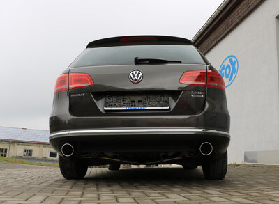 Fox Sportuitlaat VW Passat 365 - 4-Motion achterdemper rechts/links - 1x100 type 16 rechts/links
