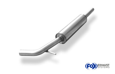 Fox Sportuitlaat VW Polo 6N voordemper