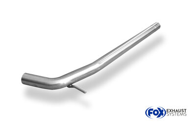 Fox Sportuitlaat VW Polo 6N voordemper vervangingspijp &Oslash;50mm