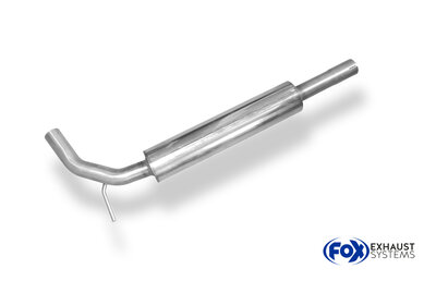 Fox Sportuitlaat Seat Cordoba 6K, 6K/C/ VW Polo 6N Classic/ Variant voordemper