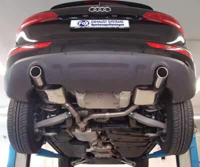 Fox Sportuitlaat Audi Q5 - 8R quattro achterdemper rechts/links - 1x90 type 16 rechts/links