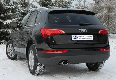 Fox Sportuitlaat Audi Q5 - 8R quattro achterdemper - 140x90 type 32