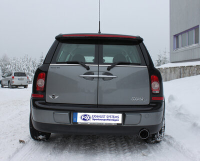 Fox Sportuitlaat Mini Cooper Clubman R55 achterdemper - 1x100 Type 25