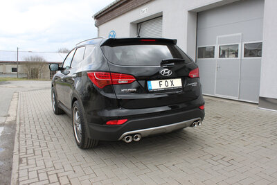 Fox Sportuitlaat Hyundai Santa Fe 4x4 - DM uitlaatsysteem rechts/links - 2x88x79 Type 71 rechts/links