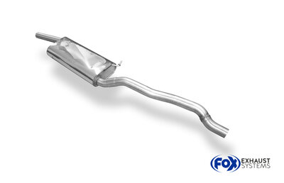 Fox Sportuitlaat Ford Galaxy WGR/ VW Sharan 7M voordemper