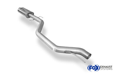 Fox Sportuitlaat Opel Signum Sportback 2.8l voor uitlaatdemper