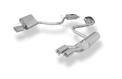Fox Sportuitlaat Mercedes SL Type 230 achterdemper rechts/links - 2x80 Type 13 rechts/links
